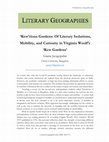 Research paper thumbnail of 'Kew'rious Gardens: Of Literary Isolations, Mobility, and Curiosity in Virginia Woolf's 'Kew Gardens'