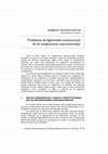 Research paper thumbnail of "Problemas de legitimidad constitucional de las integraciones supranacionales”, en Cuadernos Constitucionales de la Cátedra Fadrique Furió Ceriol, nº 67/68 (primavera/verano 2009), pp. 91-99