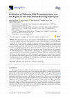 Research paper thumbnail of Evaluation of Different WRF Parametrizations over the Region of Iasi with Remote Sensing Techniques