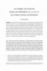 Research paper thumbnail of Alekou Stella, « La femme voyageuse dans les Héroïdes X, XII et XXI : lectures intra-ovidiennes » C&M 68, 2020, 71-97.