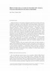 Research paper thumbnail of Breve storia della classe di concorso A23 - Lingua italiana per discenti di lingua straniera