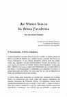 Research paper thumbnail of As Virxes Irmás da Serra Faladoira