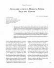 Research paper thumbnail of Zidne slike u crkvi Sv. Marije na Božjem Polju kraj Vižinade