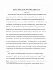 Research paper thumbnail of Thomas Hobbes and the Refounding of Natural Law