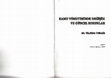 Research paper thumbnail of (2013) “Devletin Düzenleme İşlevi Çerçevesinde Türkiye’de Biyo Güvenlik Yasası: “Üç Alt-sistem” Kategorisi İle Devlet / Piyasa/ Toplum Eksenli Bakış”  Eyüb Günay İSBİR, 
Kamuda Değişim ve Güncel Sorunlar,Todaıe, Ankara, ss.633-651.