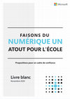 Research paper thumbnail of L’école doit s’emparer du numérique pour contribuer à la formation du citoyen numérique de demain (p. 57-59)