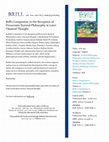 Research paper thumbnail of Brill's Companion to the Reception of Presocratic Natural Philosophy in Later Classical Thought, Brill Companions to Philosophy (Ancient), Series Editor, Kyriakos Demetriou