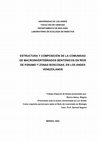 Research paper thumbnail of Estructura y composición de la comunidad de macroinvertebrados bentónicos en ríos de páramos y zonas boscosas : en los Andes Venezolanos / Régulo Rivera Abreu