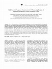 Research paper thumbnail of High level of sequence variation in the 3' noncoding region of Japanese encephalitis viruses isolated in Korea