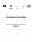 Research paper thumbnail of DIAGNOSTICS AND POLICY ADVICE FOR SUPPORTING ROMA INCLUSION IN ROMANIA Prepared by the Human Development and Sustainable Development Teams Europe and Central Asia The World Bank Group