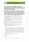 Research paper thumbnail of The Air Microwave Yield (AMY) experiment - A laboratory measurement of the GHz emission from extensive air showers