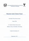 Research paper thumbnail of Resumen Cultura Visual.