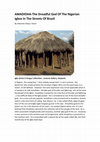 Research paper thumbnail of AMADIOHA-The Dreadful God Of The Nigerian Igbos In The Streets Of Brazil