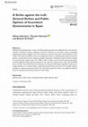 Research paper thumbnail of A Strike against the Left: General Strikes and Public Opinion of Incumbent Governments in Spain