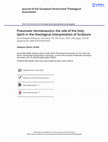 Research paper thumbnail of Pneumatic hermeneutics: the role of the Holy Spirit in the theological interpretation of Scripture