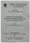 Research paper thumbnail of Ngupadi Kadospundi Caranipun Nggulawenthah Basa lan Sastra Jawi