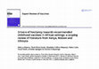 Research paper thumbnail of Drivers of Hesitancy towards Recommended Childhood Vaccines in African Settings: A Scoping Review of Literature from Kenya, Malawi and Ethiopia