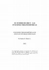 Research paper thumbnail of EL NUMERO DE ORO Y LAS FUNCIONES TRIGONOMÉTRICAS FUNCIONES TRIGONOMÉTRICAS DE ÁNGULOS NOTABLES ESPECIALES