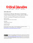 Research paper thumbnail of Introduction: Teacher Learning In/Through Social Movements (in special series: Contemporary Educator Movements: Transforming Unions, Schools and Society in North America)