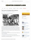 Research paper thumbnail of The Limits of Gandhian Non-Violence