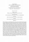 Research paper thumbnail of Dante Linguista at the Crossroad of Philosophy, Politics and Biography