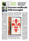 Research paper thumbnail of [Governo medievale delle immagini], recensione a K. Krüger, «La politica dell’evidenza nel Trecento fiorentino. Pittura e immaginario pubblico», Viella, Roma 2021, «Alias domenica», 14 marzo 2021