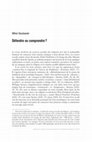 Research paper thumbnail of Défendre ou comprendre ?