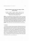 Research paper thumbnail of Fatigue laboratory tests toward the design of SMA portico-braces