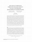 Research paper thumbnail of NEW DIALECT FORMATION THROUGH LANGUAGE CONTACT: VOCALIC AND PROSODIC DEVELOPMENTS IN MIAMI ENGLISH