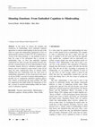 Research paper thumbnail of Situating Emotions: From Embodied Cognition to Mindreading