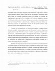 Research paper thumbnail of Legislaturas y presidentes la reforma al sistema de pensiones en Colombia y Mexico