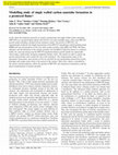 Research paper thumbnail of Modelling study of single walled carbon nanotube formation in a premixed flame