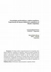 Research paper thumbnail of Genealogías performáticas y sujetos populares. Experiencias de danzas folklóricas y populares en Brasil y Argentina