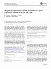 Research paper thumbnail of Morphological deformities of benthic foraminifera in response to nearshore pollution of the Red Sea, Egypt