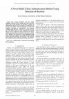 Research paper thumbnail of A Novel Multi-Client Authentication Method Using Infection of Bacteria