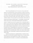 Research paper thumbnail of Husserl and Sartre:A Question of Reason