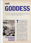 Research paper thumbnail of P. James, 2001. “Rock Goddess”, Fortean Times 142, 40-43