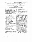 Research paper thumbnail of A nonideal macromodel of thyristor for transient analysis in power electronic systems