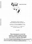 Research paper thumbnail of The manufacturing sector in Zimbabwe : industrial change under structural adjustment