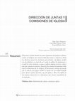 Research paper thumbnail of Dirección de juntas y comisiones de Iglesia