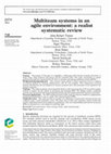 Research paper thumbnail of Multiteam systems in an agile environment: a realist systematic review