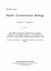 Research paper thumbnail of The effect of causeway construction on seagrass meadows in the Western Pacific ? a lesson from the ancient city of Nan Madol, Madolenihmw, Pohnpei, FSM