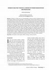 Research paper thumbnail of Women in Military Strategy: A Review of Women Emancipation and Protection