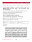 Research paper thumbnail of Spatial habitats from multiparametric MR imaging are associated with signaling pathway activities and survival in glioblastoma