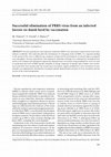 Research paper thumbnail of Successful elimination of PRRS virus from an infected farrow-to-finish herd by vaccination