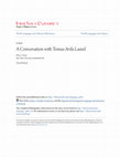 Research paper thumbnail of A Conversation with: Juan Tomás Ávila Laurel