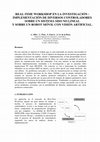 Research paper thumbnail of Real-Time Workshop en la investigación: implementación de diversos controladores sobre un sistema SISO no lineal y sobre un robot móvil con visión artificial