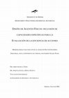 Research paper thumbnail of Diseño De Agentes Físicos: Inclusión De Capacidades Específicas Para La Evaluación De La Eficiencia De Acciones