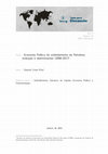 Research paper thumbnail of Economia Política do endividamento da Petrobras: evolução e determinantes (2006-2017)