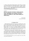 Research paper thumbnail of “Human Rights Without Hierarchy: Why Theories of Global Justice Should Embrace the Indivisibility Principle”